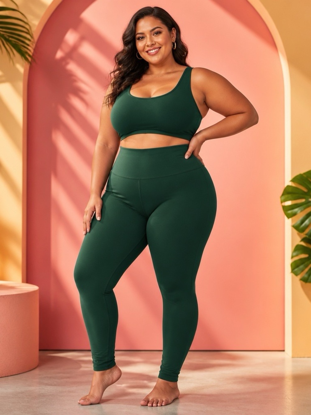 LuLaRoe Women’s TC2 Butter Soft Green Leggings
